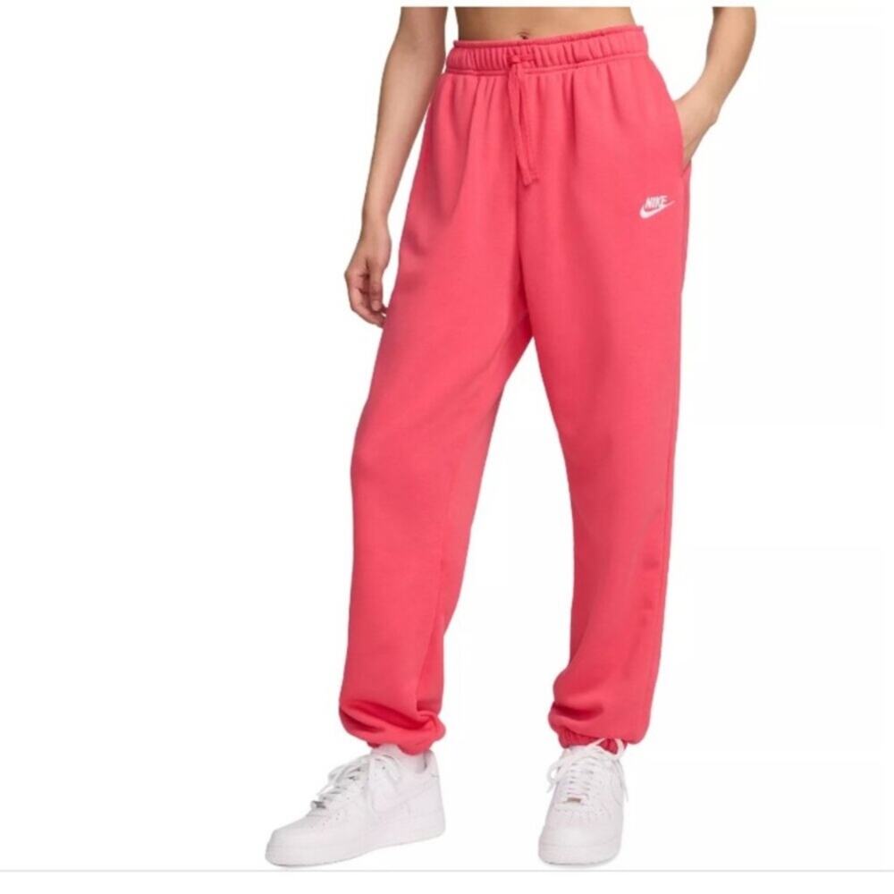Nike Coral Pink Jogger Sweatpants